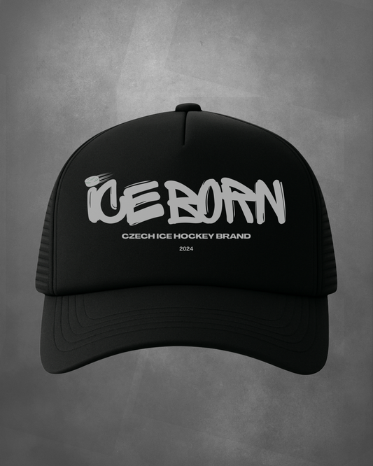 ICEBORN TRUCKER CAP - Noir