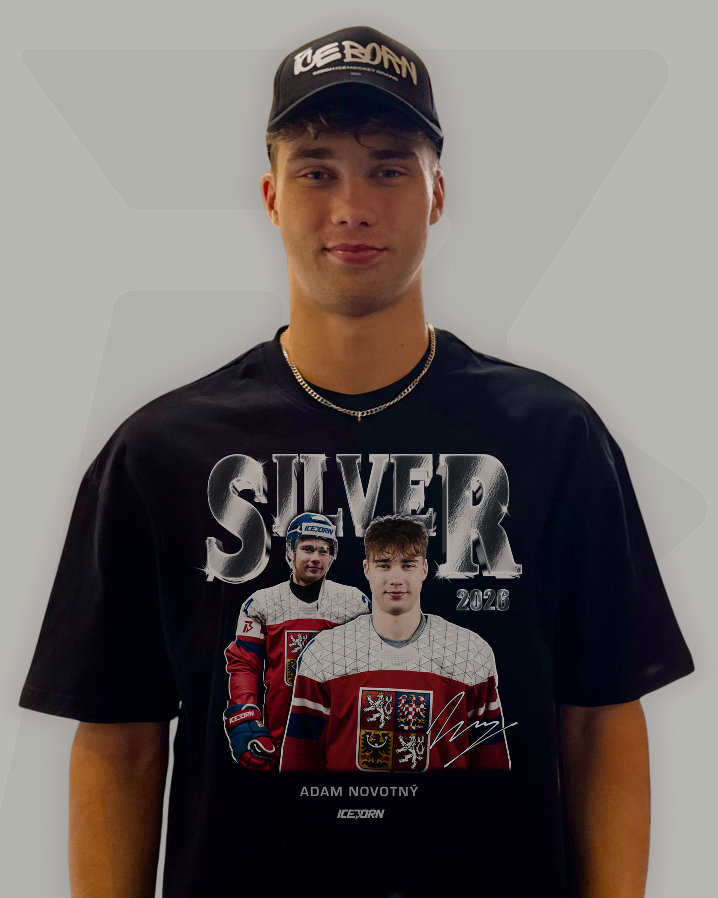 Adam Novotný | STŘÍBRO Tee