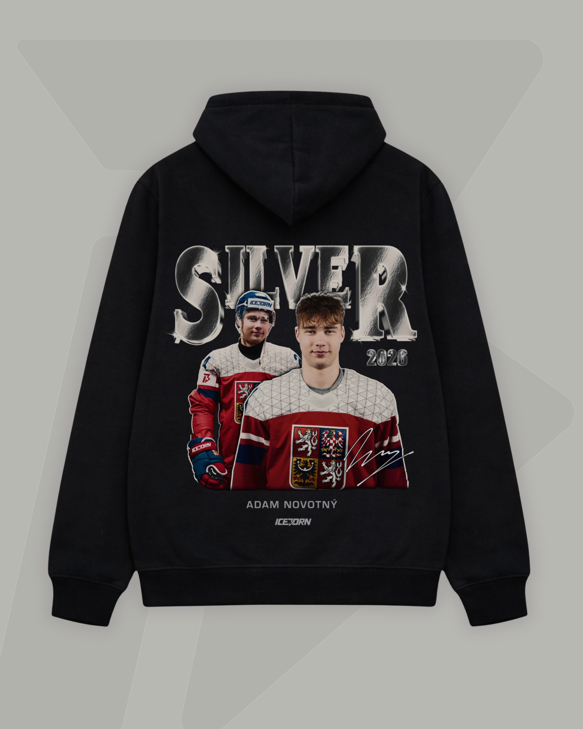 Adam Novotný | STŘÍBRO Hoodie