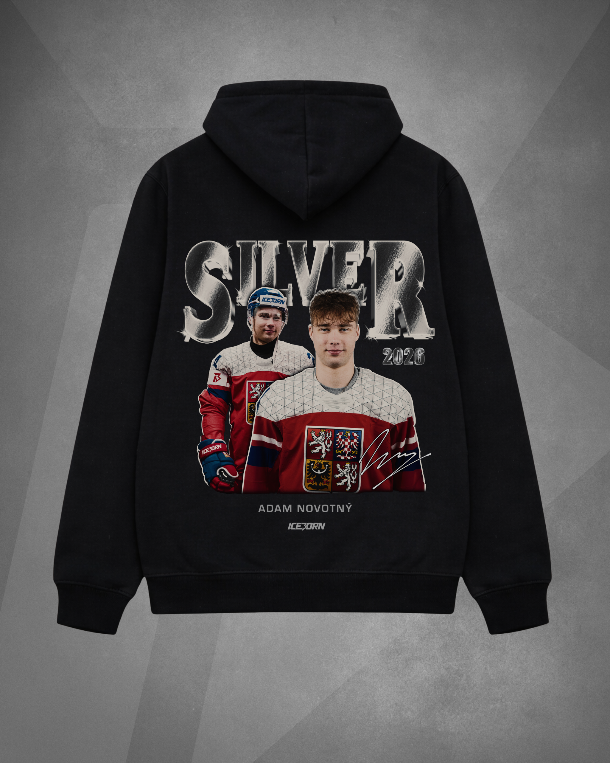 Adam Novotný | STŘÍBRO Hoodie